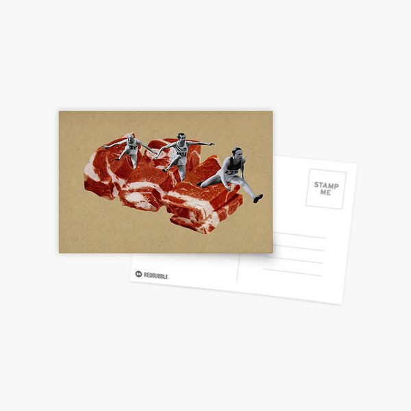 Hurdle Race Postcard