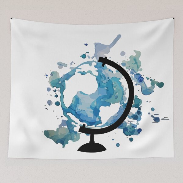 Item preview, Globus Of Water Colors - The World Is Colorful designed and sold by Shirtey.