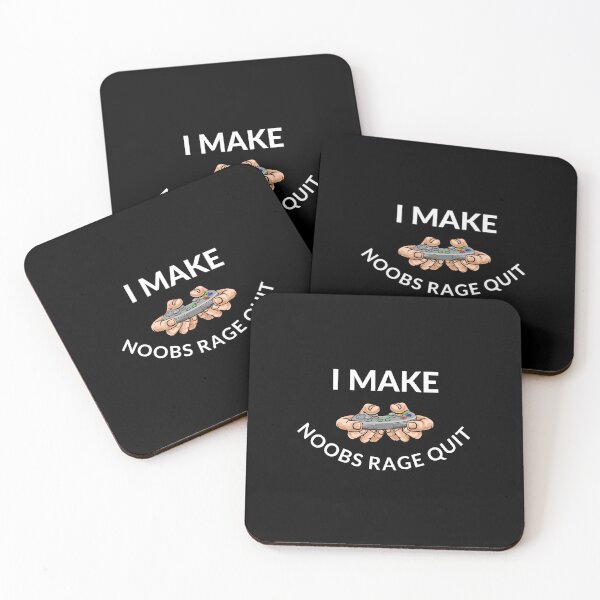 Item preview, I Make Noobs Rage Quit designed and sold by Pixelish.