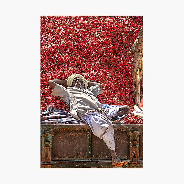 Hot Bed! Photographic Print