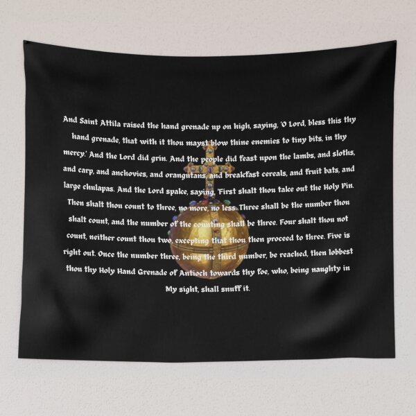 Item preview, Description of holy hand grenade of Antioch designed and sold by Monkyra.