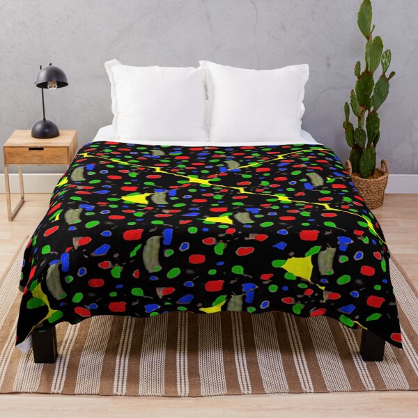Item preview, Summer Colorful Mozaic Pattern Throw Blanket designed and sold by CoolMolo.