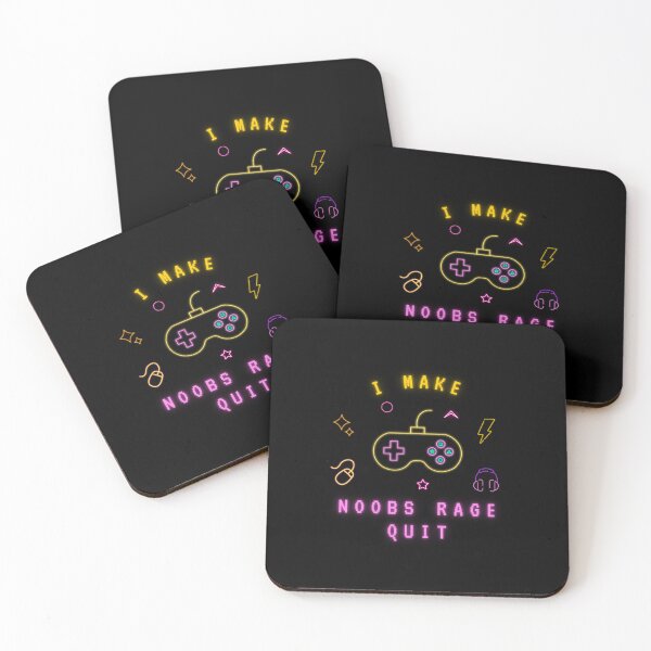 Item preview, I Make Noobs Rage Quit designed and sold by Pixelish.