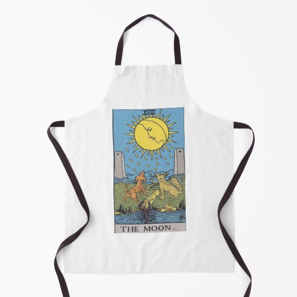Item preview, The Moon, Raider Waite Tarot, Divination Tarot  designed and sold by snowshade.