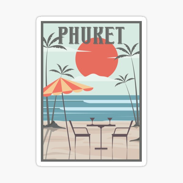 Item preview, Phuket honeymoon retro designed and sold by chrlalexandru.