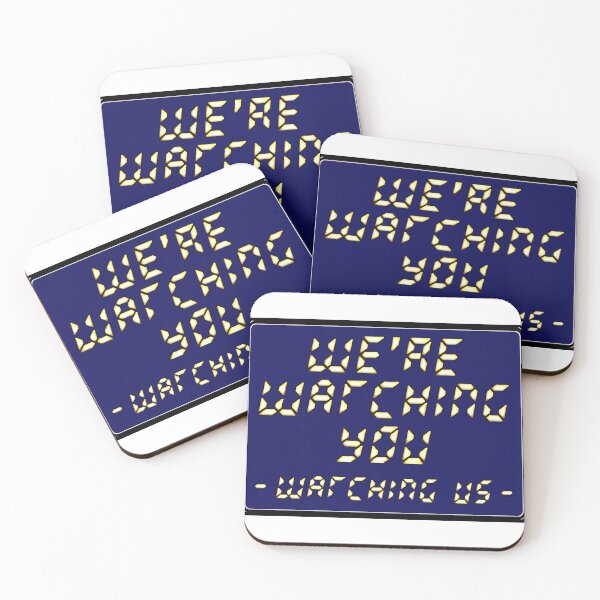 Item preview, WE'RE WATCHING YOU, WATCHING US designed and sold by stilgoe.
