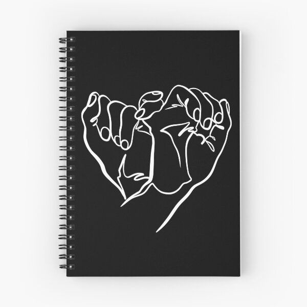 Item preview, Hands gesture heart shape line drawing designed and sold by SibMa.