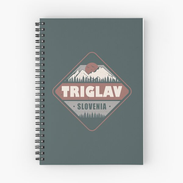 Item preview, Vintage Triglav Slovenia Slovenian Alps Hiking Design designed and sold by CynthiaGraphics.