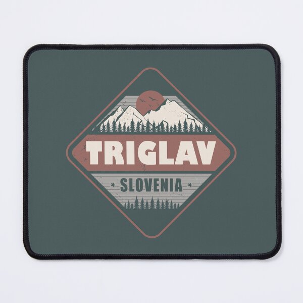 Item preview, Vintage Triglav Slovenia Slovenian Alps Hiking Design designed and sold by CynthiaGraphics.