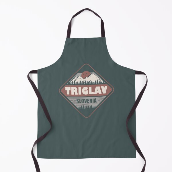 Item preview, Vintage Triglav Slovenia Slovenian Alps Hiking Design designed and sold by CynthiaGraphics.