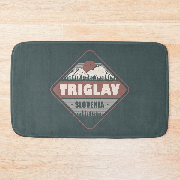 Item preview, Vintage Triglav Slovenia Slovenian Alps Hiking Design designed and sold by CynthiaGraphics.