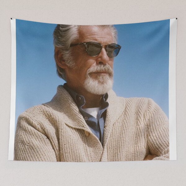 Item preview, Pierce Brosnan Dashing designed and sold by aforartists.
