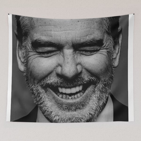Item preview, Pierce Brosnan Smiling designed and sold by aforartists.