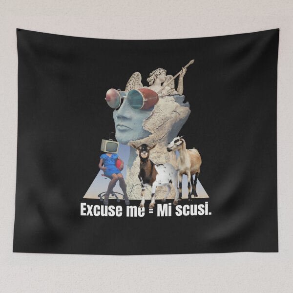Item preview, Excuse Me | Mi scusi (Italian ) designed and sold by MixyMugs.