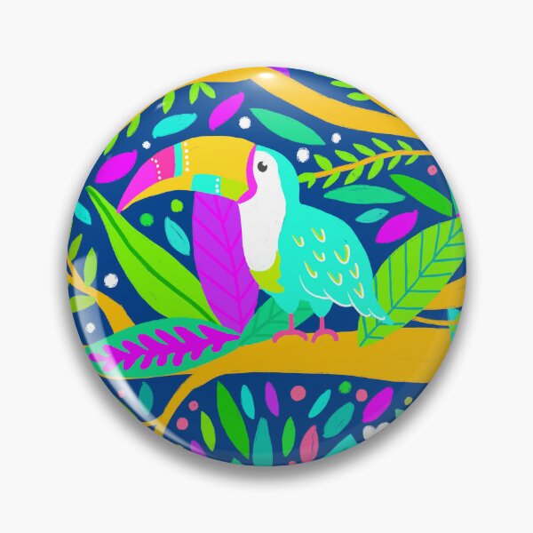 Item preview, Joyful Jungle - Vibrant designed and sold by latheandquill.