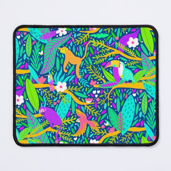 Item preview, Joyful Jungle - Vibrant designed and sold by latheandquill.