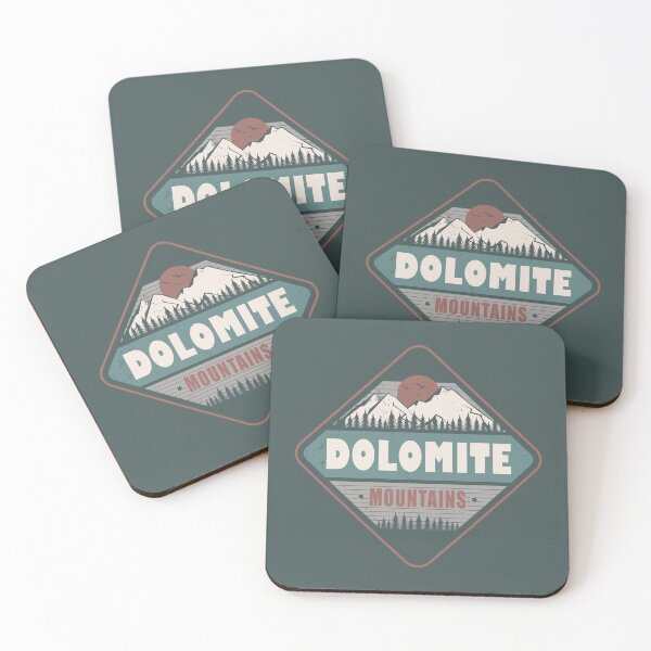 Item preview, Vintage Dolomite Mountains Italy Hiking Design designed and sold by CynthiaGraphics.