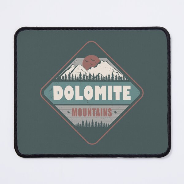 Item preview, Vintage Dolomite Mountains Italy Hiking Design designed and sold by CynthiaGraphics.