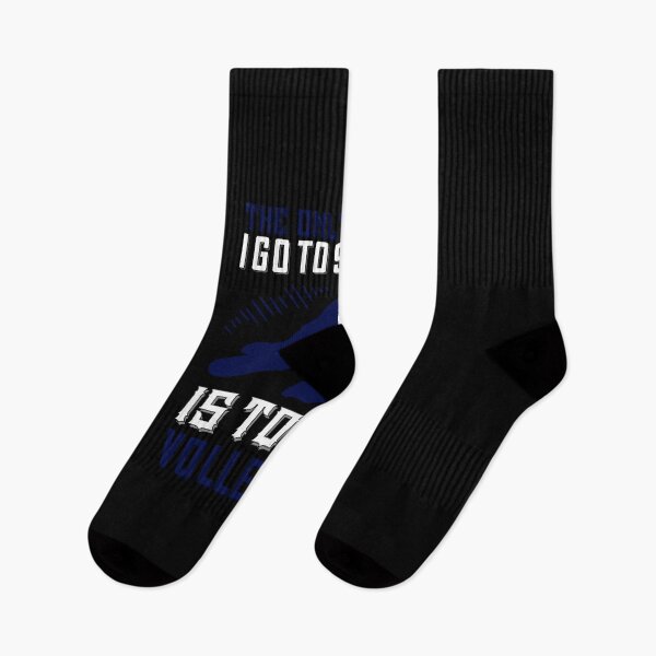 Item preview, The Only Reason I Go To School Is To Play Volleyball-01 Sticker designed and sold by contawana1s.