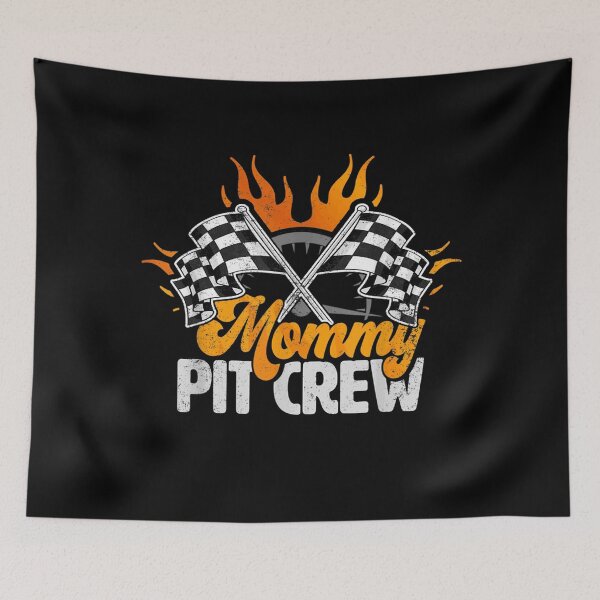 Item preview, Mommy Pit Crew Race Car Birthday Party Racing Family  designed and sold by EuphemiaShop.