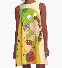 Klimt muppets A-Line Dress