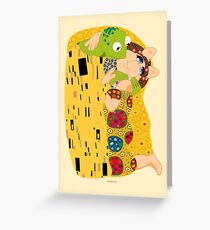 Klimt muppets Greeting Card