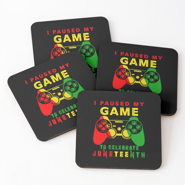 Item preview, I Paused My Game To Celebrate Juneteenth  designed and sold by Hussain Shirts.