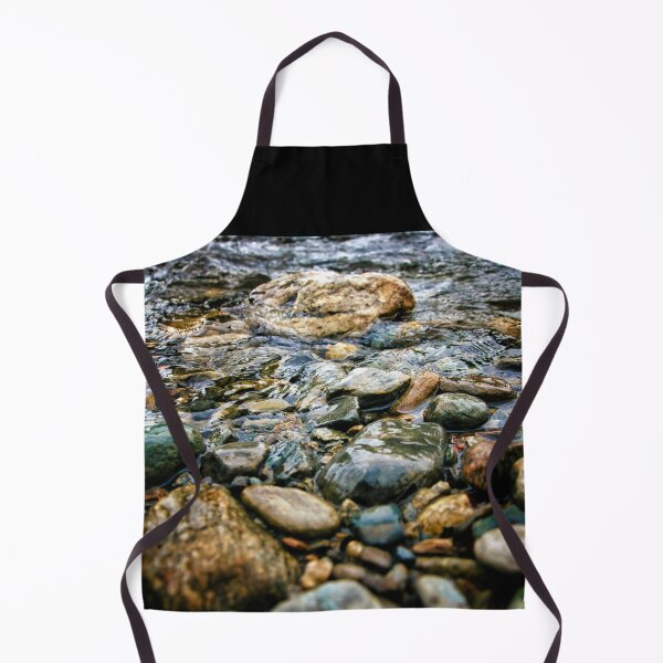 Item preview, River Washing Over Stones - Mountain Tranquility designed and sold by Andreea Eva Herczegh.