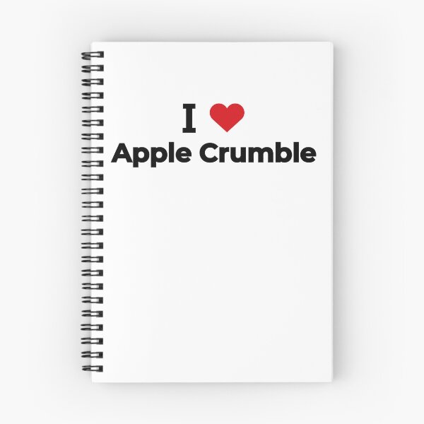 Item preview, I love Apple Crumble designed and sold by Moyanana.