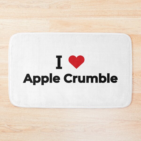 Item preview, I love Apple Crumble designed and sold by Moyanana.