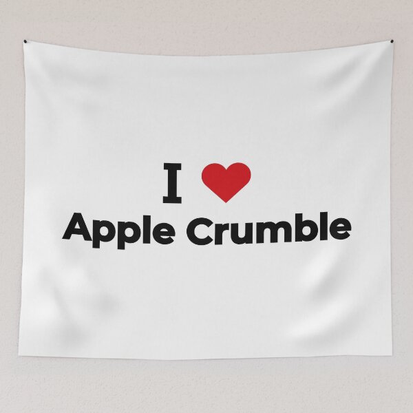 Item preview, I love Apple Crumble designed and sold by Moyanana.