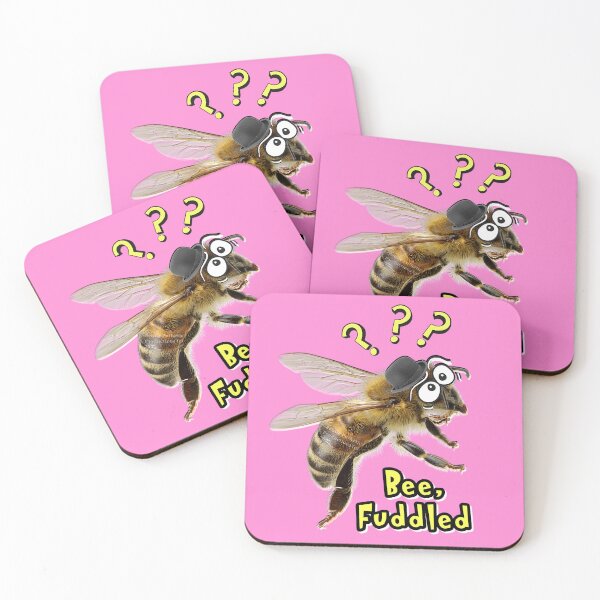 Item preview, Bee Fuddled the befuddled pollinator designed and sold by reallypathetic.