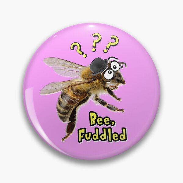 Item preview, Bee Fuddled the befuddled pollinator designed and sold by reallypathetic.