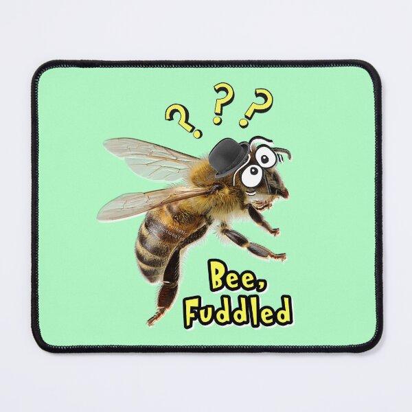 Item preview, Bee Fuddled the befuddled pollinator designed and sold by reallypathetic.