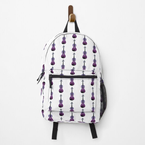 Item preview, Colourful Violin with Diamond Pattern (Purplish Blue) designed and sold by halveflower.