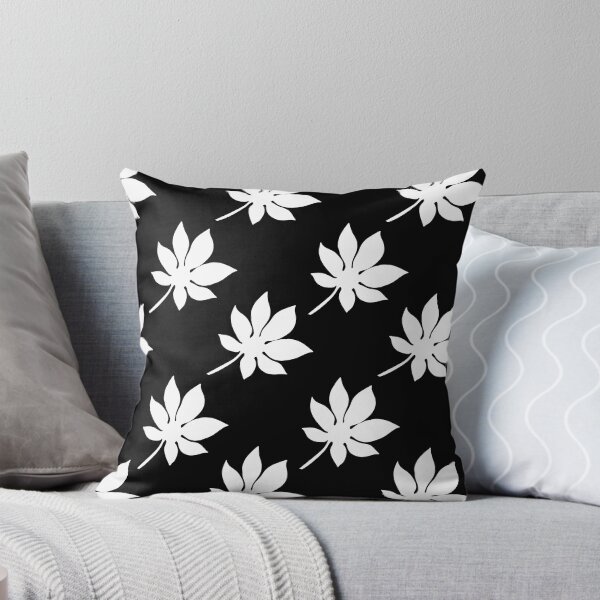 Item preview, Black Leaves Monstera Plant Pattern Tropical Inverse designed and sold by Tropical Arts.