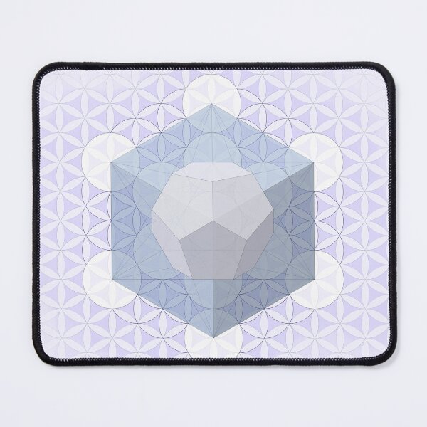Item preview, Flower Of Life Matrix With Dodecahedron designed and sold by kernowerno.