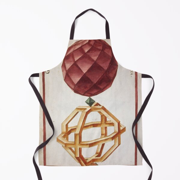 Item preview, Antique art by Lorenz Ster - Geometria et Perspectiva Plate Polyhedra and other solid-geometric figures designed and sold by TeeARTHY.