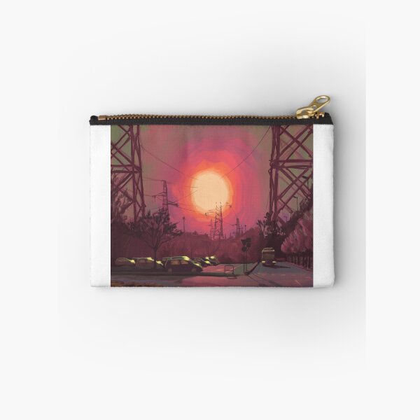 Item preview, Sunset over the parking lot designed and sold by bigfaceinspace.