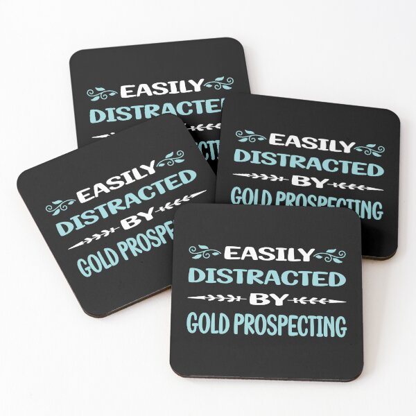 Item preview, Funny Easily Distracted Gold Prospecting designed and sold by sobonncbskyx.