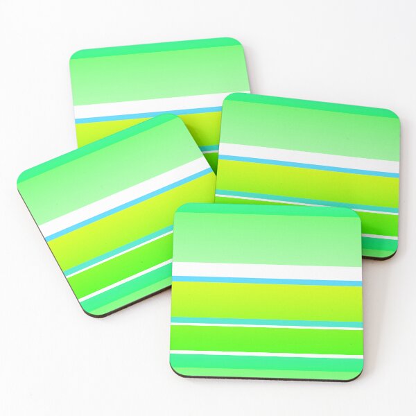 Item preview, Lime green striped | lime green stripes designed and sold by lausn.