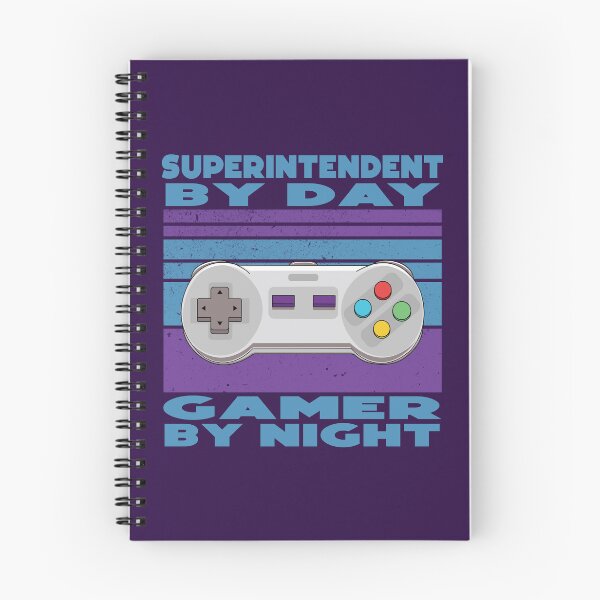 Item preview, Superintendent by day, gamer by night, overseer, funny supervisor, gamer lover gift, gaming and job title , leadership department designed and sold by SGS-.