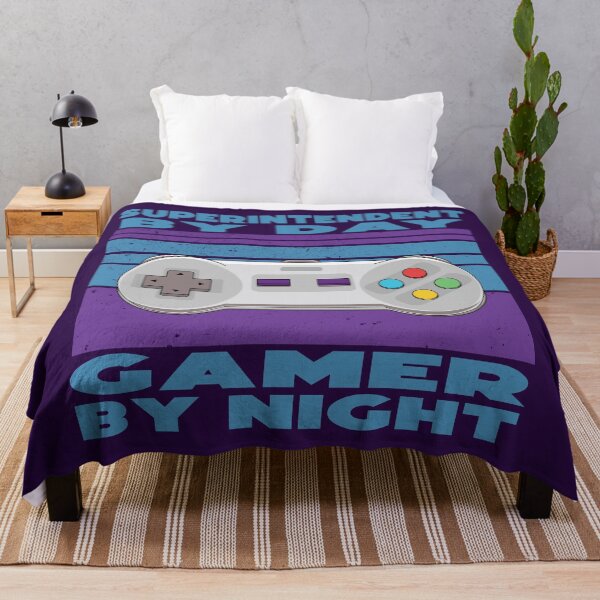 Item preview, Superintendent by day, gamer by night, overseer, funny supervisor, gamer lover gift, gaming and job title , leadership department designed and sold by SGS-.