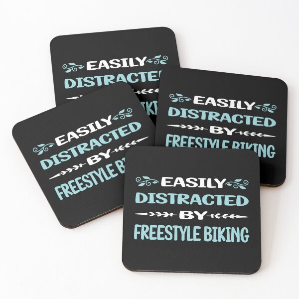Item preview, Funny Easily Distracted Freestyle Biking designed and sold by sobonncbskyx.