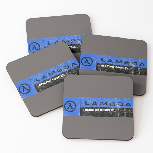 Item preview, Half-Life Lambda Complex Reactor Complex Signage - Blue shift (Distressed) designed and sold by LGSmerch.
