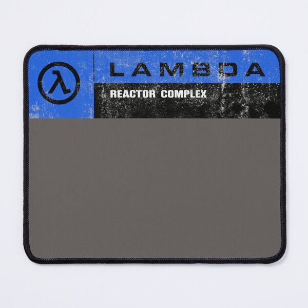 Item preview, Half-Life Lambda Complex Reactor Complex Signage - Blue shift (Distressed) designed and sold by LGSmerch.