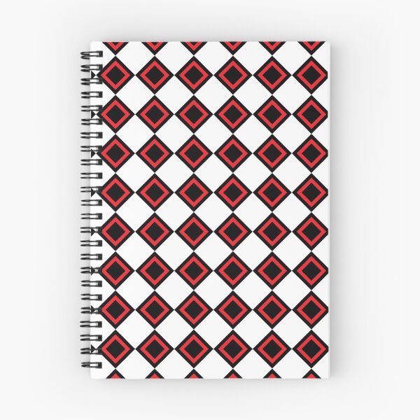 Item preview, Red and black rhombus geometric pattern pillow designed and sold by nooranta17.