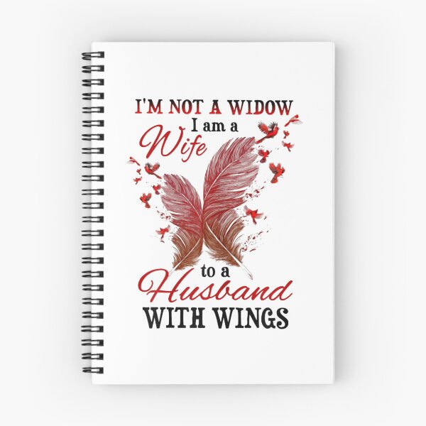 Item preview, Cardinal I\u2018m Not a Widow I Am a Wife to Husband with Wings  designed and sold by GarrickShop.