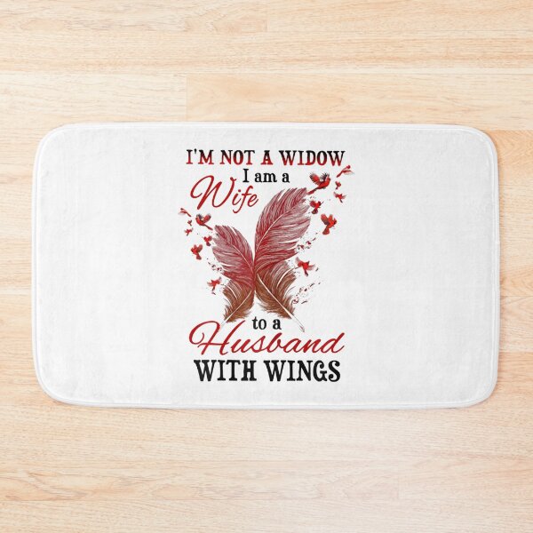Item preview, Cardinal I\u2018m Not a Widow I Am a Wife to Husband with Wings  designed and sold by GarrickShop.
