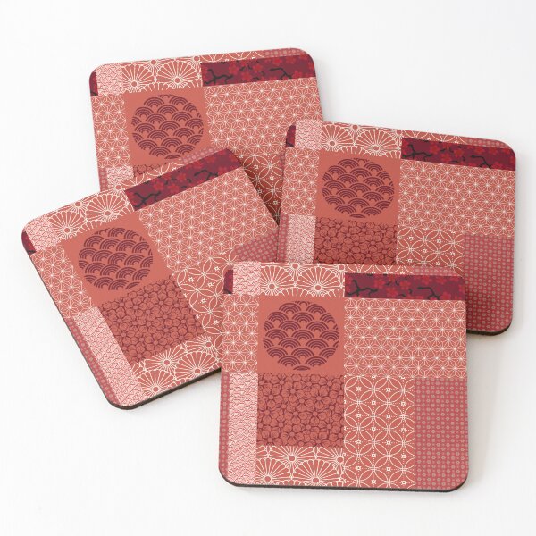 Item preview, Nihon Red Sun Wagara Patchwork designed and sold by KaitoJapanDesign.
